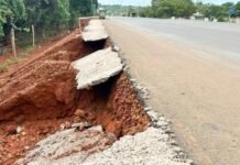 Atenção GDF! Erosões podem partir pavimento da DF-140 no Tororó – Radar DF